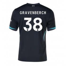 Liverpool Ryan Gravenberch #38 Borte skjorte 2024-25 Kortermet